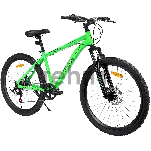 Велосипед Digma Bandit горный рам.:16 кол.:26 зеленый 14.75кг (BANDIT-26/16-AL-S-G)