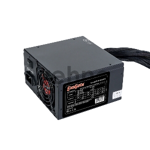 Серверный БП 600W Exegate <RM-600ADS> APFC,2х8cm fan, 20+4pin/(4+4)pin , 2xPCI-E , 9xSATA