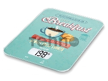 Весы кухонные электронные Beurer KS19 Breakfast макс.вес:5кг рисунок