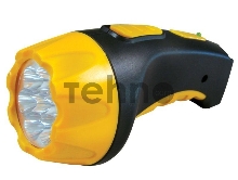 Фонарь LED 3807 (аккум 220В черн/жел. 7 LED; 2 режима SLA пласт. короб) Ultraflash 9216