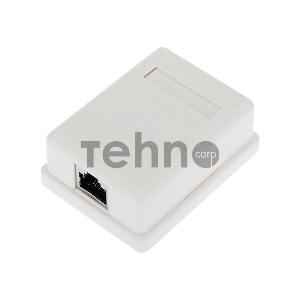 Рoзетка компьютерная внешняя, 1-порт RJ-45 (8P8C), FTP экранированная, категория 6, REXANT