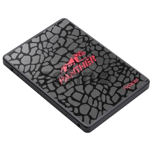 Накопитель SSD 2.5; 128GB Apacer AS350 Panther SSD AP128GAS350-1 SATA 6Gb/s, 560/540, IOPS 65/82K, MTBF 1.5M, 3D TLC, 32MB, 75TBW, 0,54DWPD, RTL