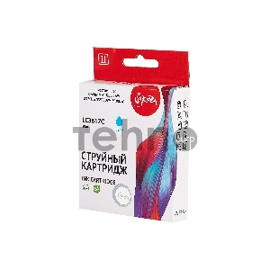 Струйный картридж Sakura LC3617C для Brother, голубой, 10 мл., 550 к.