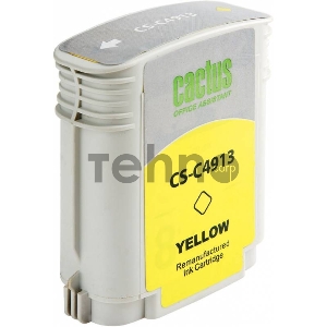 Картридж струйный Cactus CS-C4913 желтый для №82 HP Design Jet 500/800C (72ml)