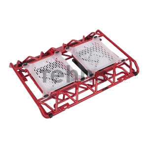Подставка для ноутбука STM IP33 Red STM Laptop Cooling IP33 Red (17,3, 2x(120x120),   plastic+metal mesh)
