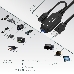 GCR Удлинитель активный 5.0m USB 3.0, AM/AF, черный, с усилителем сигнала, доп.питание micro, GCR-51927 GCR Удлинитель активный 5.0m USB 3.0, AM/AF, черный, с усилителем сигнала, доп.питание micro, GCR-51927, фото 2