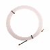 Протяжка кабельная REXANT (мини УЗК в бухте), 15 м нейлон, d=3 мм, латунный наконечник, заглушка, фото 1