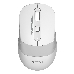 Мышь A4Tech Fstyler FG10S белый/серый оптическая (2000dpi) silent беспроводная USB (4but), фото 1