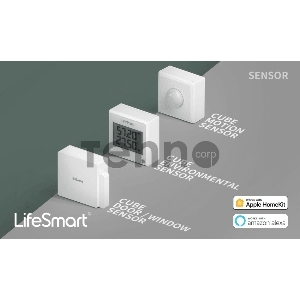 Комплект устройств Lifesmart Starter KIT на напряжение 100-240В (умная станция, датчик движения,  датчик состояния окружающей среды, пульт,  датчик открывания двери) для управления умным домом (LS082WH, LS058WH, LS062WH, LS063WH, LS069WH)