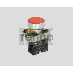Кнопка управления LAY5-BA51 без подсветки желтая 1з  | BBT60-BA-K05 | IEK
