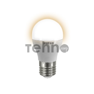 Лампа GAUSS LED Elementary Globe 6W E27 2700K Арт.LD53216