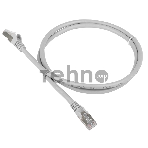 Кабель Patch cord Lanmaster TWT-45-45-0.5/S-GY 10 PCS 0.5м FTP Cat 5e Grey