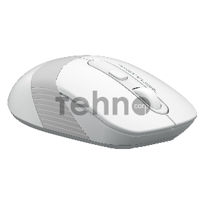 Мышь A4Tech Fstyler FG10S белый/серый оптическая (2000dpi) silent беспроводная USB (4but)