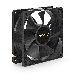 Вентилятор ExeGate ExtraSilent ES08025H3P, 80x80x25 мм, гидродинамический, 3pin, 1800RPM, 21dBA, фото 2