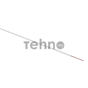 Провод ПГВА REXANT 1х0.75 мм², белый, бухта 100 м