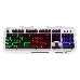 Клавиатура игровая Гарнизон GK-340GL, металл, подсветка RAINBOW, USB,черн/сер,антифантом кл-ши,каб 1.5м, фото 2