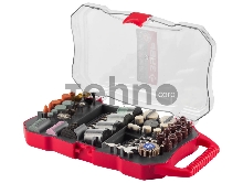 Набор мини-насадок ЗУБР 35901-H208 для гравировальных машин, 208 предметов