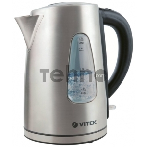 Чайник Vitek VT-7007 ST (нержавеющая сталь, 1,7 л, 2200 Вт)