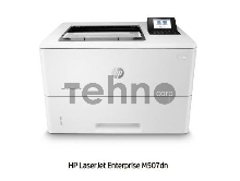Принтер лазерный HP LaserJet Enterprise M507dn (1PV87A), (A4, 1200dpi, 43ppm, 512Mb, Duplex, Lan, USB)