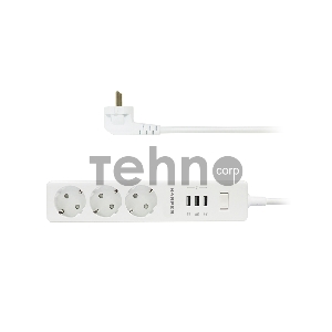 Удлинитель с USB зарядкой HARPER UCH-315