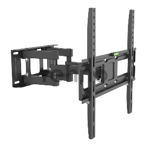 Кронштейн для телевизора 32-55 дюймов, наклонно-поворотный, двойное колено REXANT серия HOME