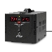 Стабилизатор напряжения Powerman AVS 1500D Black (220В±8% 1500ВА,12А,КПД 98%,циф. индикация вх./вых.), фото 2