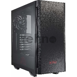 Компьютерный корпус XPG INVADER-BLACKCOLOR BOXWORLDWIDE (ATX, подсветка ARGB, 2  вентилятора 120мм, стеклянная боковая панель, черный)