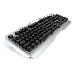 Клавиатура игровая Гарнизон GK-340GL, металл, подсветка RAINBOW, USB,черн/сер,антифантом кл-ши,каб 1.5м, фото 4