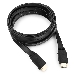 Кабель HDMI Gembird/Cablexpert, 3м, v1.4, 19M/19M, плоский кабель, черный, позол.разъемы, экран(CC-HDMI4F-10), фото 1