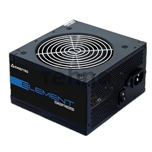 Блок питания Chieftec Element ELP-500S-Bulk (ATX 2.3, 500W, 85 PLUS, Active PFC, 120mm fan, power cord) OEM