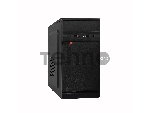 Корпус Minitower ExeGate BAA-106 Black, mATX, <без БП>, 2*USB, Audio