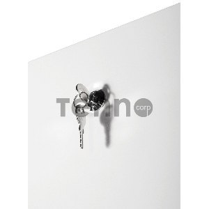 Шкаф телекоммуникационный напольный ЭКОНОМ 24U (600 х 1000) дверь стекло, дверь металл