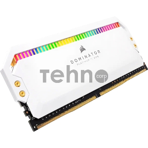 Модуль памяти Corsair DDR4, 3600MHz 16GB 2x8GB DIMM, Unbuffered, 18-19-19-39, XMP 2.0, DOMINATOR PLATINUM RGB White Heatspreader, RGB LED, 1.35V