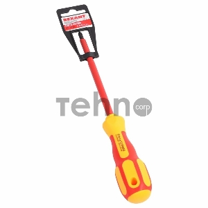 Отвертка REXANT крестовая диэлектрическая PH1 х 125 мм, до 1000 В, двухкомпонентная рукоятка