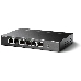 Коммутатор TP-Link 4-port 10/100Mbps Unmanaged PoE+ Switch with 2 10/100Mbps uplink ports, meta case, desktop mount, 4 802.3af/at compliant PoE+ port, 2 10/100Mbps uplink ports, DIP switches for Extend mode, Isolation mode and Priority mode, up to 250m PoE power supply, фото 12