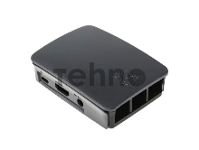 Кейс Raspberry Pi 3 Model B Official Case BULK, Black/Grey, для Raspberry Pi 3 Model B (909-8138)