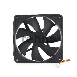 Вентилятор Gembird, 140x140x25, шарикоподшипник, 3 pin, провод 40 см