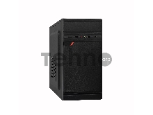 Корпус Exegate EX283057RUS  Minitower ExeGate BAA-106 Black, mATX, <AAA350, 80mm>, 2*USB, Audio