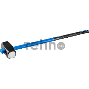 Кувалда СИБИН 6 кг с фиберглассовой удлинённой рукояткой