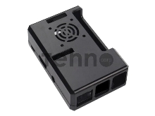 Корпус RA187 Корпус ACD Black ABS Plastic Case w/GPIO port hole and Fan holes for Raspberry Pi 3