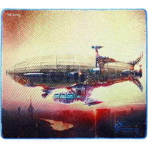 Коврик Qumo Moscow Zeppelin для мыши, 400*355*3 Коврик Qumo Moscow Zeppelin для мыши, 400*355*3