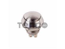 Кнопка  антивандальная Ø12  Б/Фикс (2с винт) (ON)-OFF сфера  REXANT