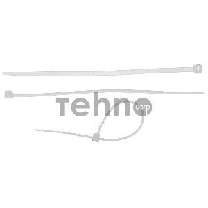 Кабельные стяжки белые ЗУБР 