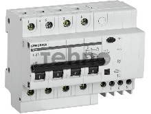 Выключатель автоматический дифференциального тока 4п 25А 30мА АД14 GENERICA ИЭК MAD15-4-025-C-030