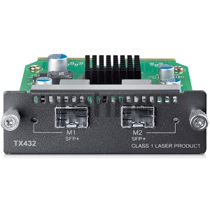 Модуль SFP TP-LINK  TX432 10-гигабитный 2-портовый модуль SFP+
