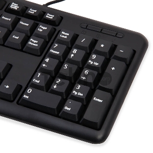 Клавиатура CBR KB 107, 107 кл., офисн., USB,