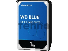 Жесткий диск WD 1Tb 7200rpm WD10EZEX Original SATA-III Caviar Blue 64Mb 3.5