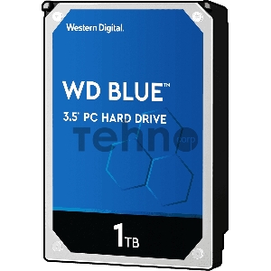 Жесткий диск WD 1Tb 7200rpm WD10EZEX Original SATA-III Caviar Blue 64Mb 3.5