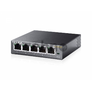 Сетевой коммутатор  TP-Link SMB TL-SG105E 5-Port Gigabit Desktop Easy Smart Switch, 5 10/100/1000Mbps RJ45 ports, MTU/Port/Tag-based VLAN, QoS, IGMP Snooping