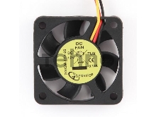 Вентилятор Gembird Вентилятор 40x40x10, шнур 25см, 3pin D40SM-12A-25
